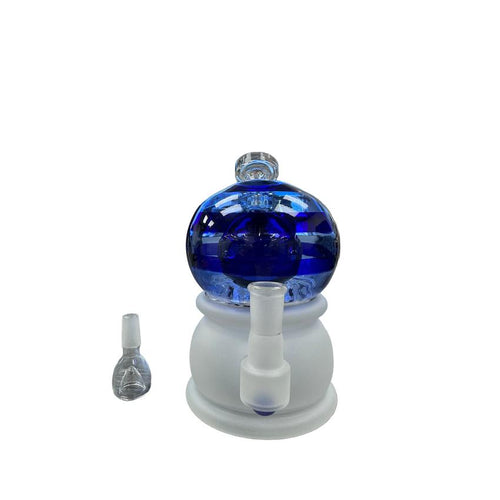 7" Hemper Crystal Ball XL Rig - Blue - (1 Count)